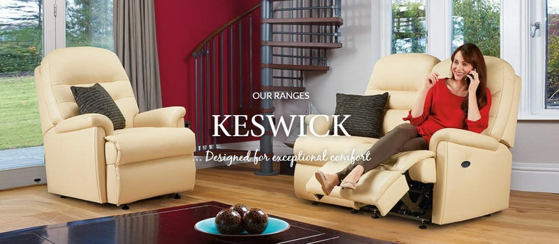 Sherborne Keswick 3 Seater Sofa and  Chair - Kimberley Silver