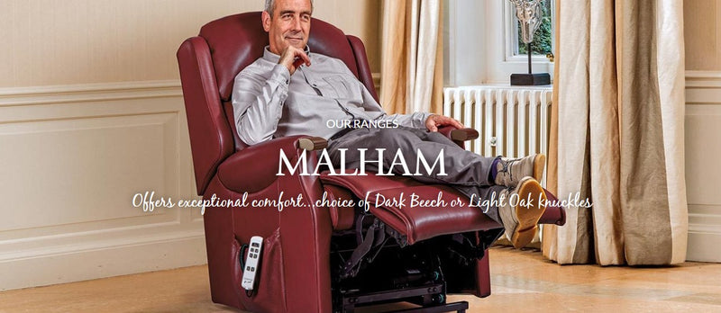 Malham - Standard 2 Seat Power Recliner Leather