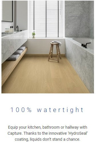 Quickstep Capture Laminate Flooring - Brushed Oak Warm Natural