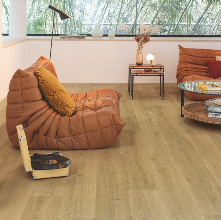 Quickstep Capture Laminate Flooring - Brushed Oak Warm Natural