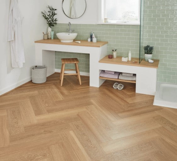 Karndean Van Gogh Wood 28" x 7" Planks - Herringbone Style