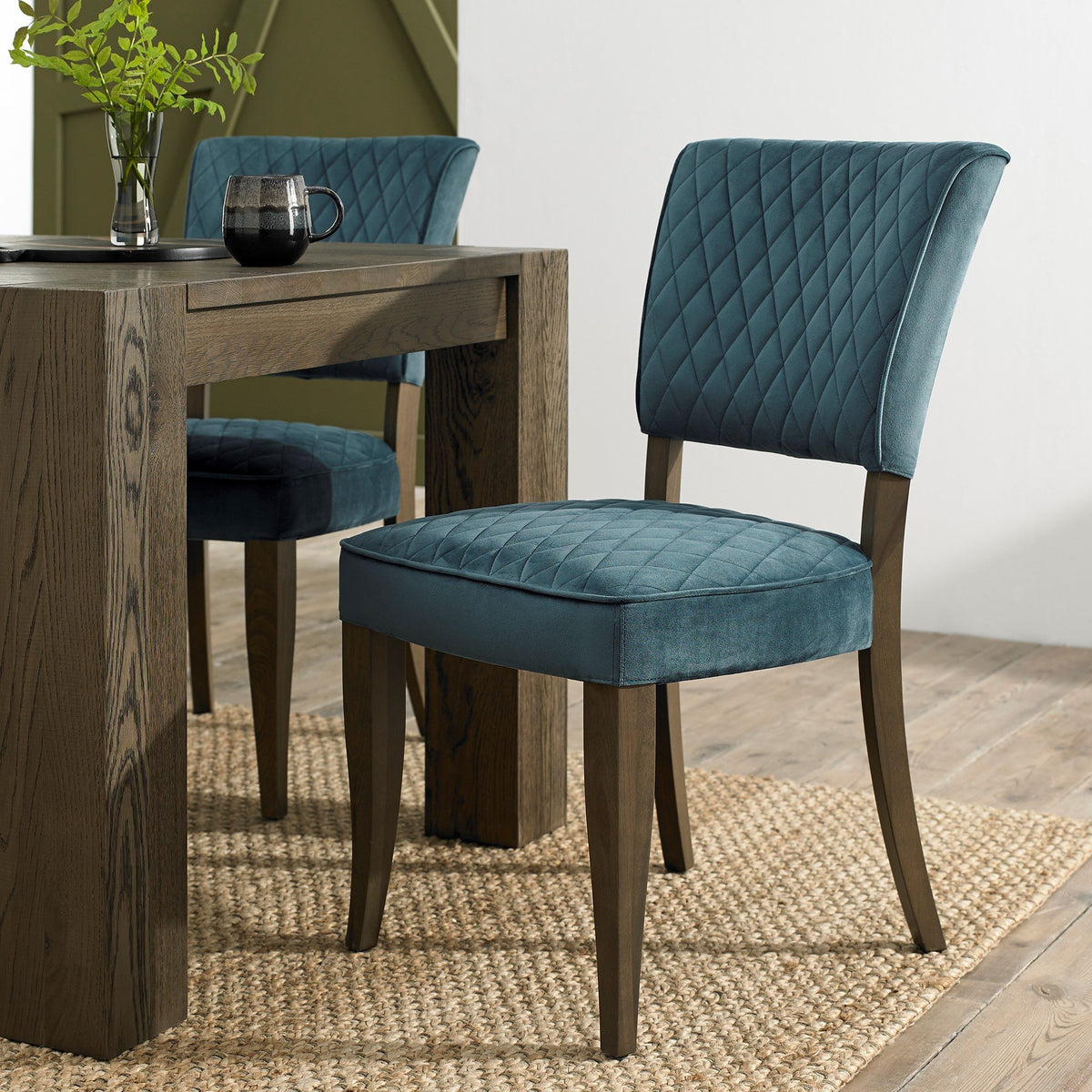 Logan Dining Collection - Fumed Oak
