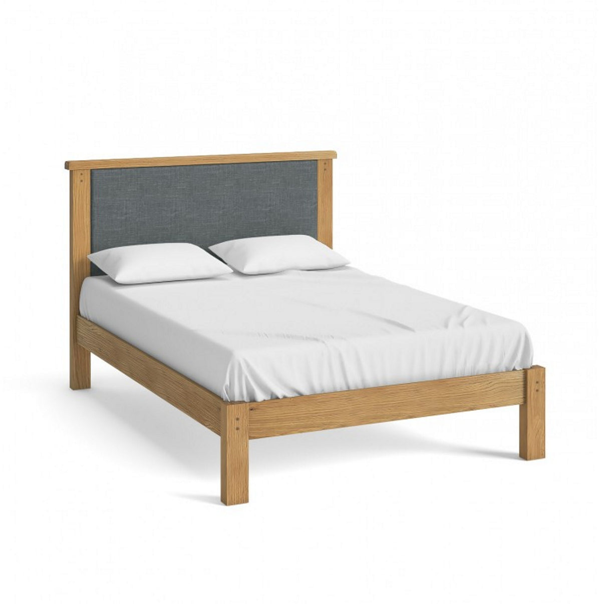 Burlington Upholstered Bedframe - Oak