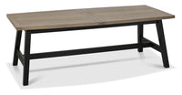 Camden Dining Collection - Weathered Oak and Peppercorn