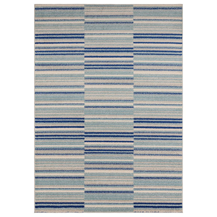 Muse Rug - Blue Stripe MU05