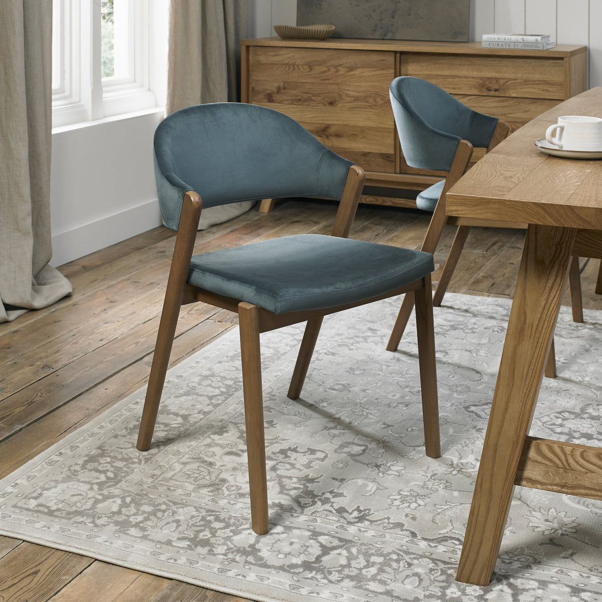 Camden Dining Collection - Rustic Oak