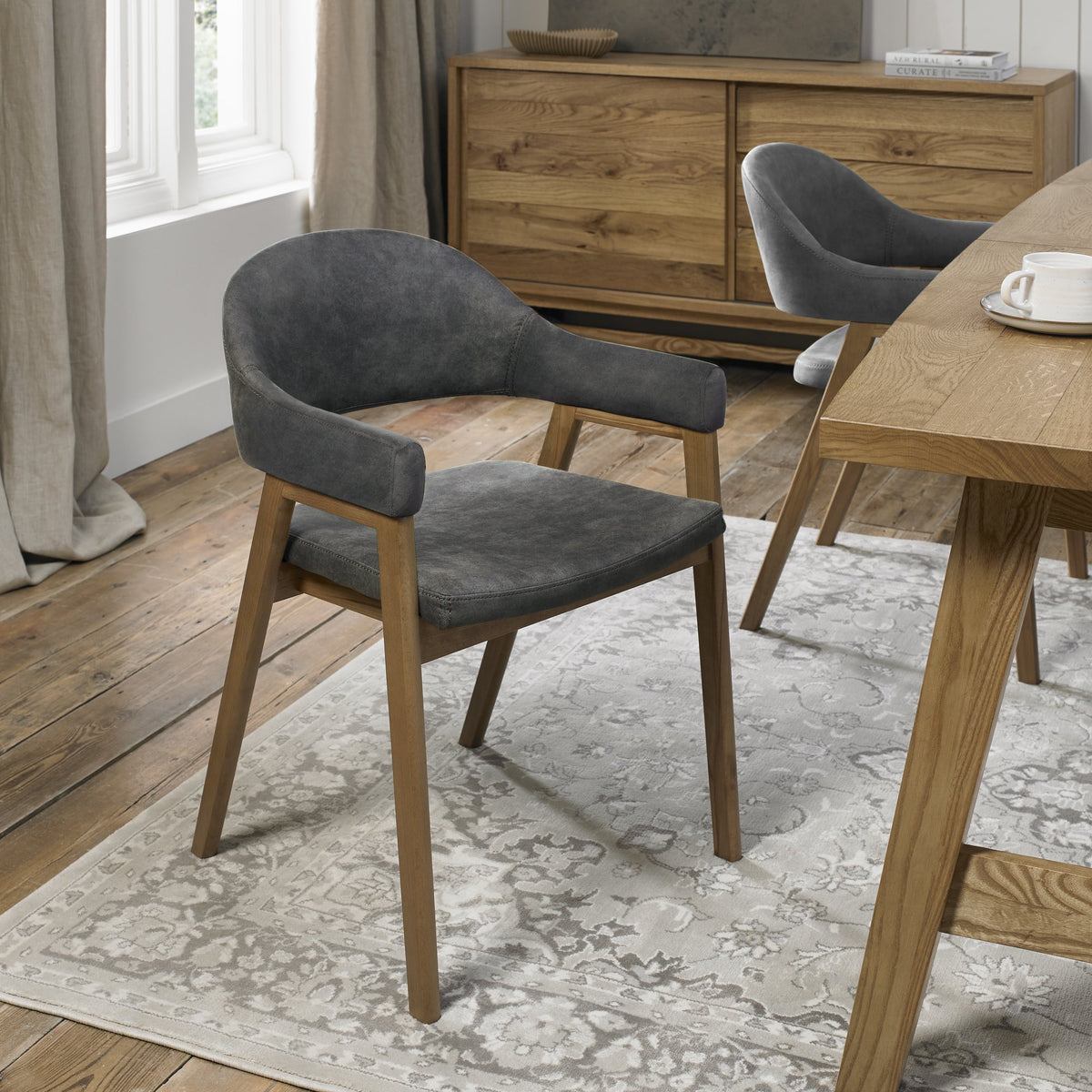 Camden Dining Collection - Rustic Oak