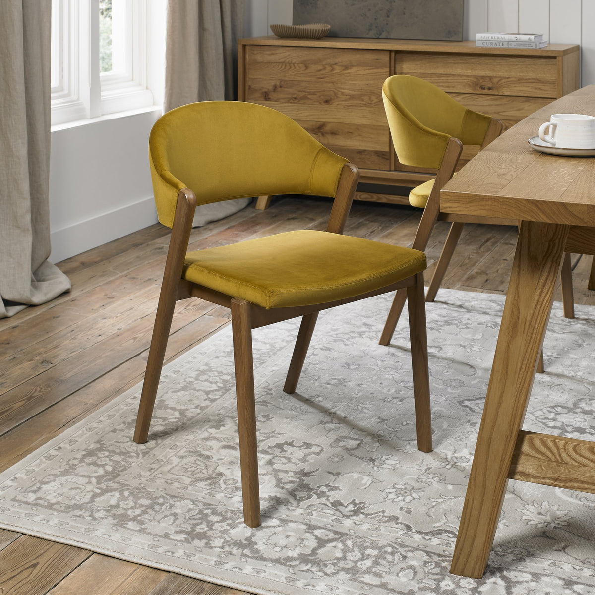 Camden Dining Collection - Rustic Oak