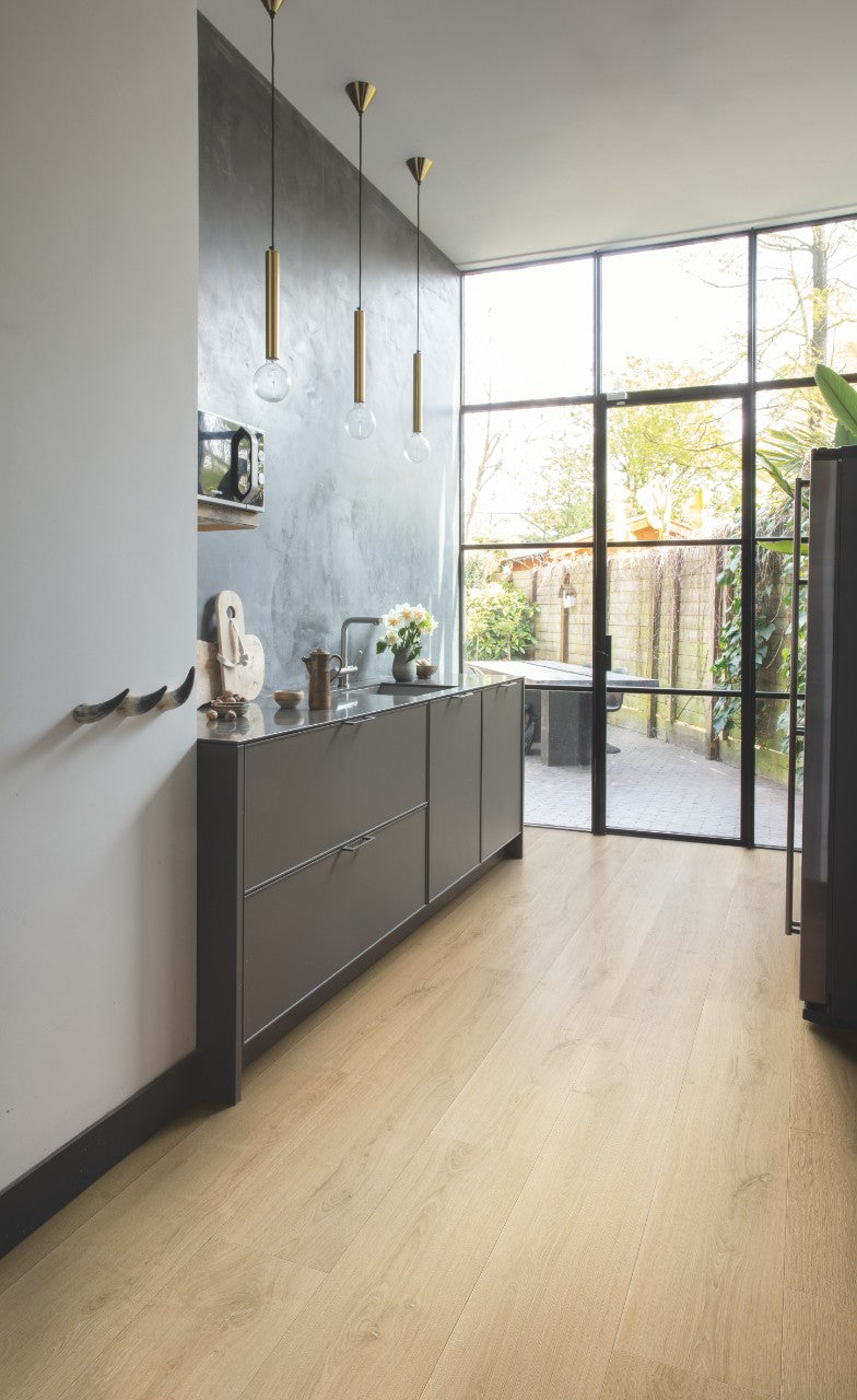 Quickstep Capture Laminate Flooring - Brushed Oak Natural