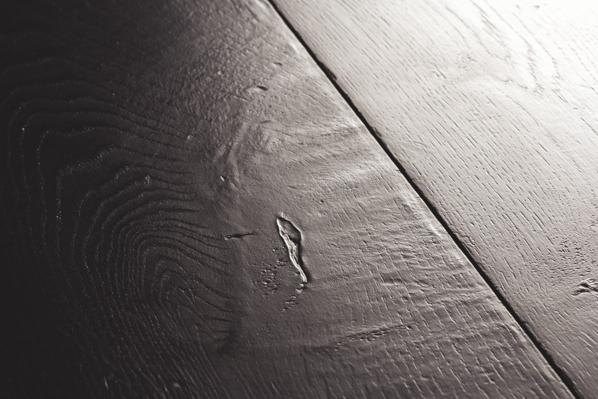 Quickstep Capture Laminate Flooring - Painted Oak Black