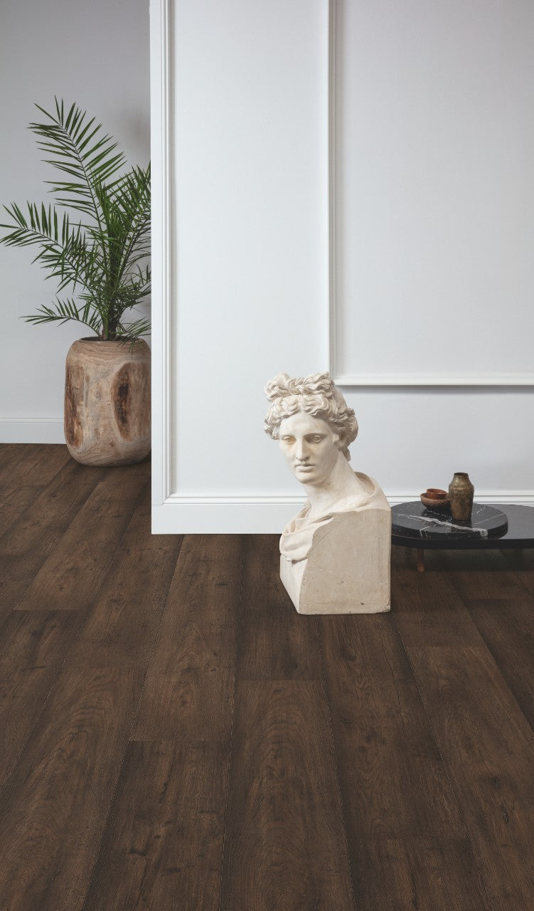 Quickstep Capture Laminate Flooring - Waxed Oak Brown