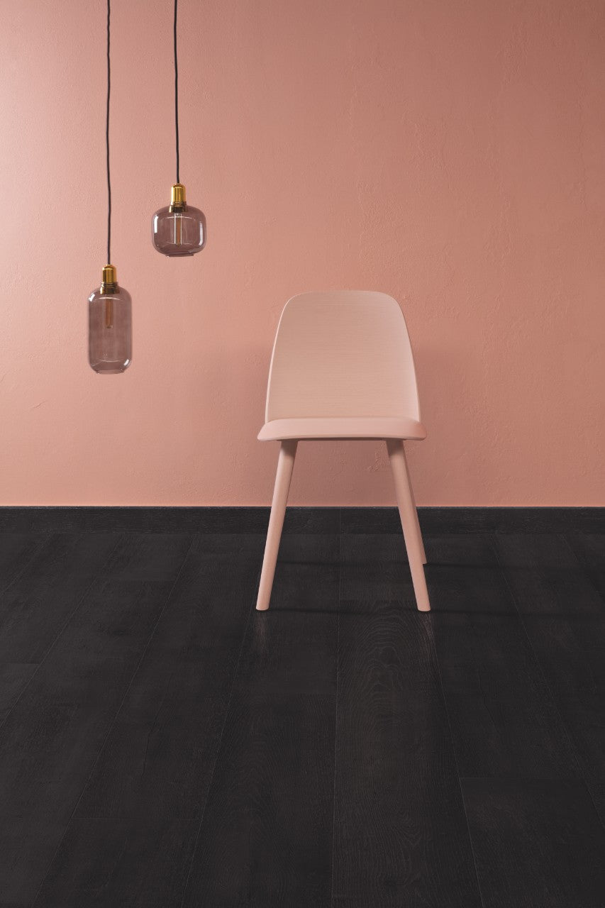 Quickstep Capture Laminate Flooring - Painted Oak Black