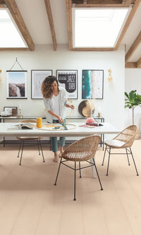 Quickstep Capture Laminate Flooring - Painted Oak Rose