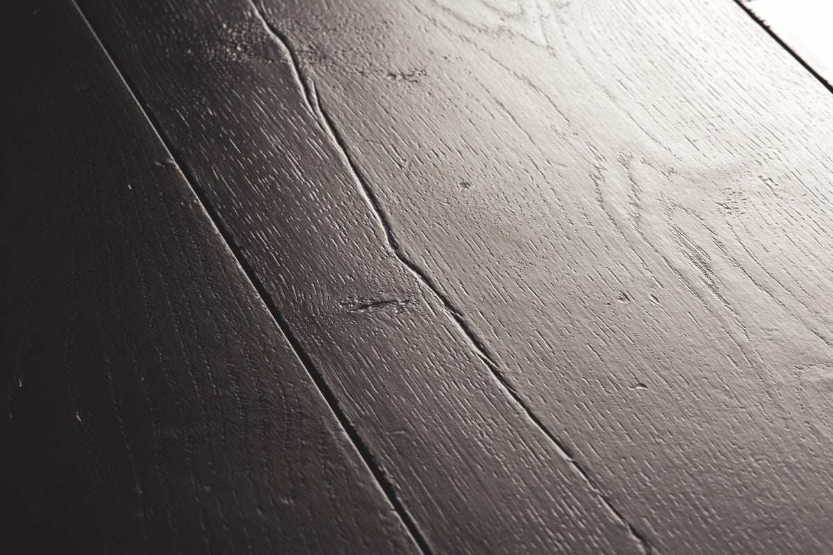 Quickstep Capture Laminate Flooring - Painted Oak Black