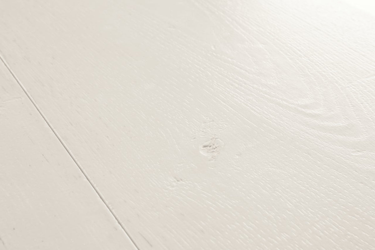 Quickstep Capture Laminate Flooring - Painted Oak White