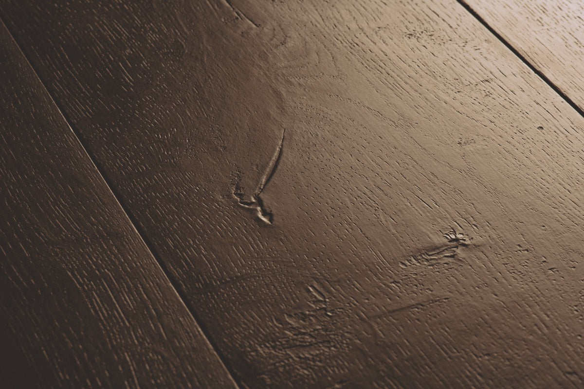 Quickstep Capture Laminate Flooring - Waxed Oak Brown