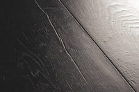 Quickstep Capture Laminate Flooring - Painted Oak Black