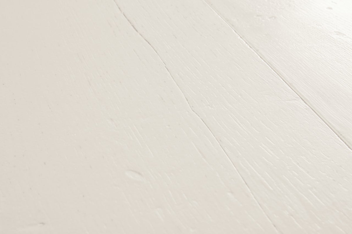 Quickstep Capture Laminate Flooring - Painted Oak White