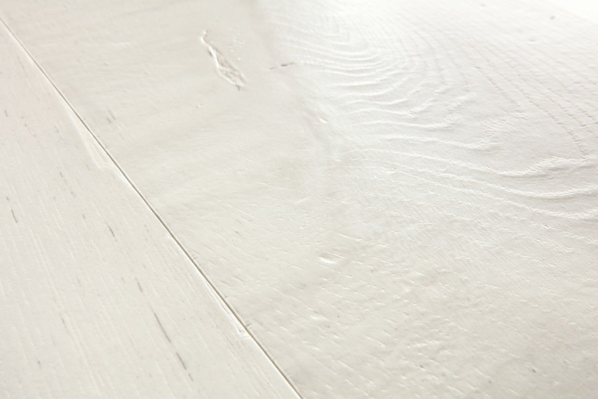 Quickstep Capture Laminate Flooring - Painted Oak White