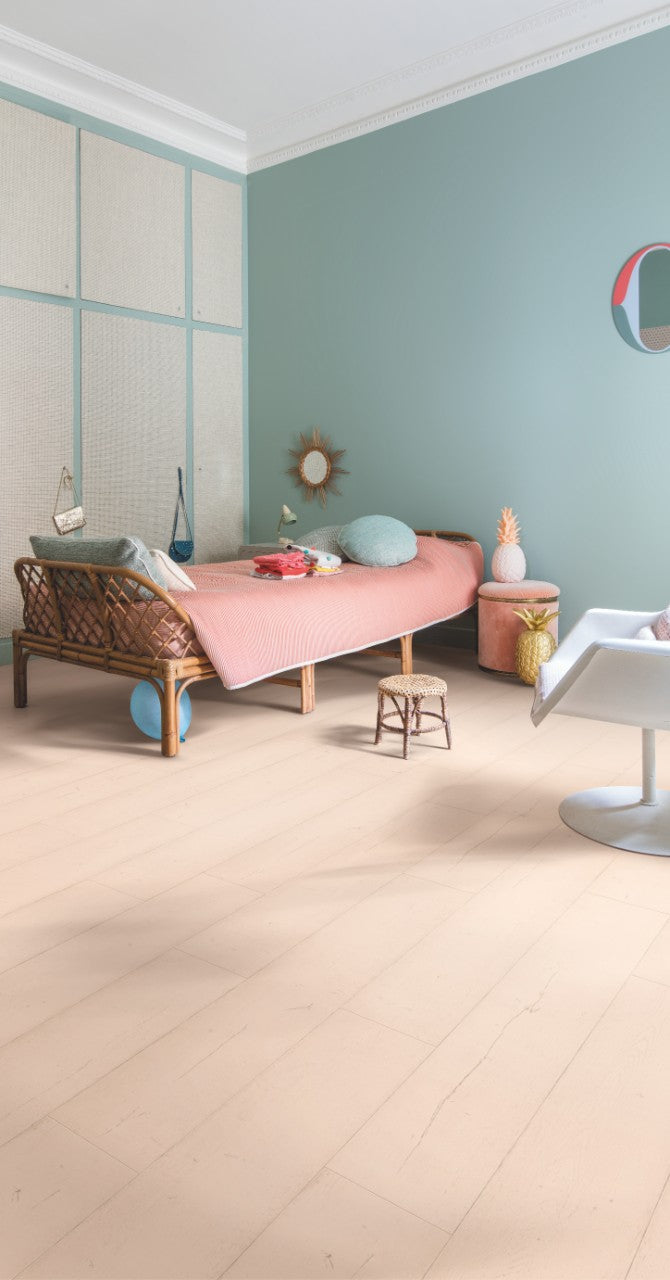 Quickstep Capture Laminate Flooring - Painted Oak Rose