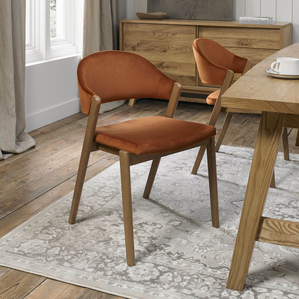 Camden Dining Collection - Rustic Oak