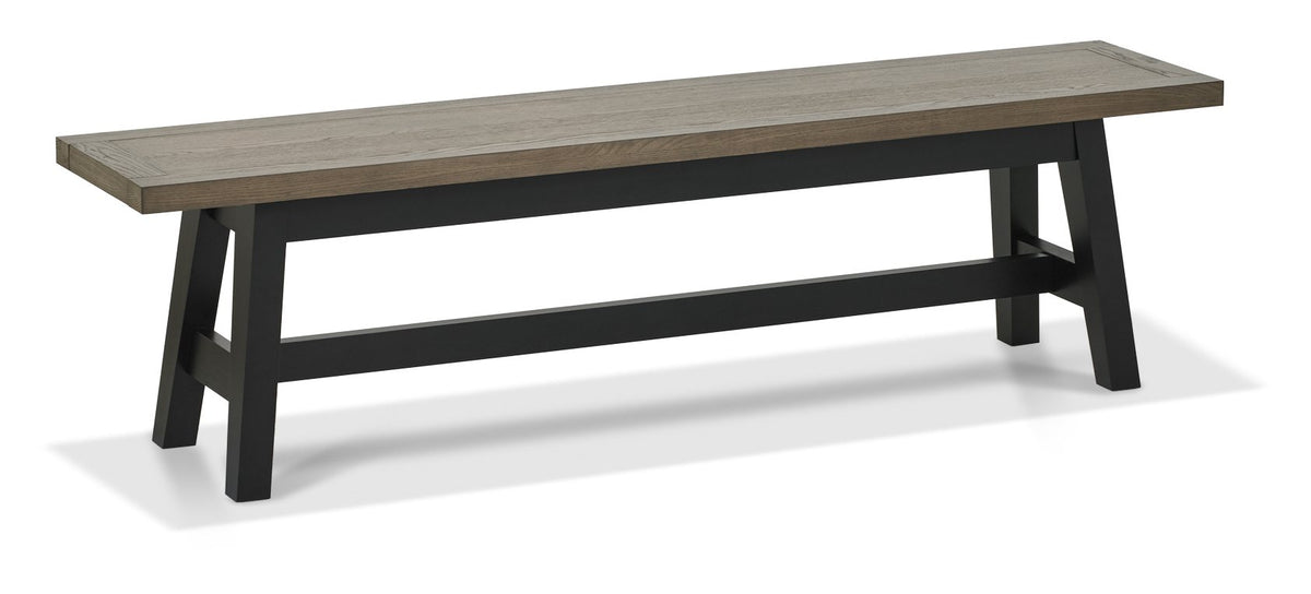 Camden Dining Collection - Weathered Oak and Peppercorn