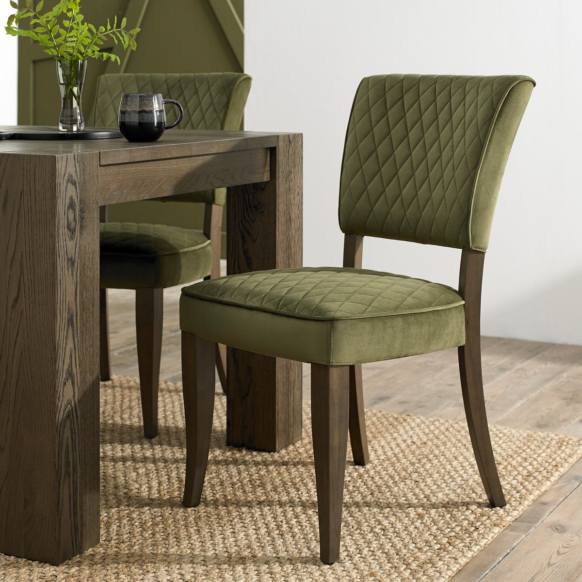 Logan Dining Collection - Fumed Oak