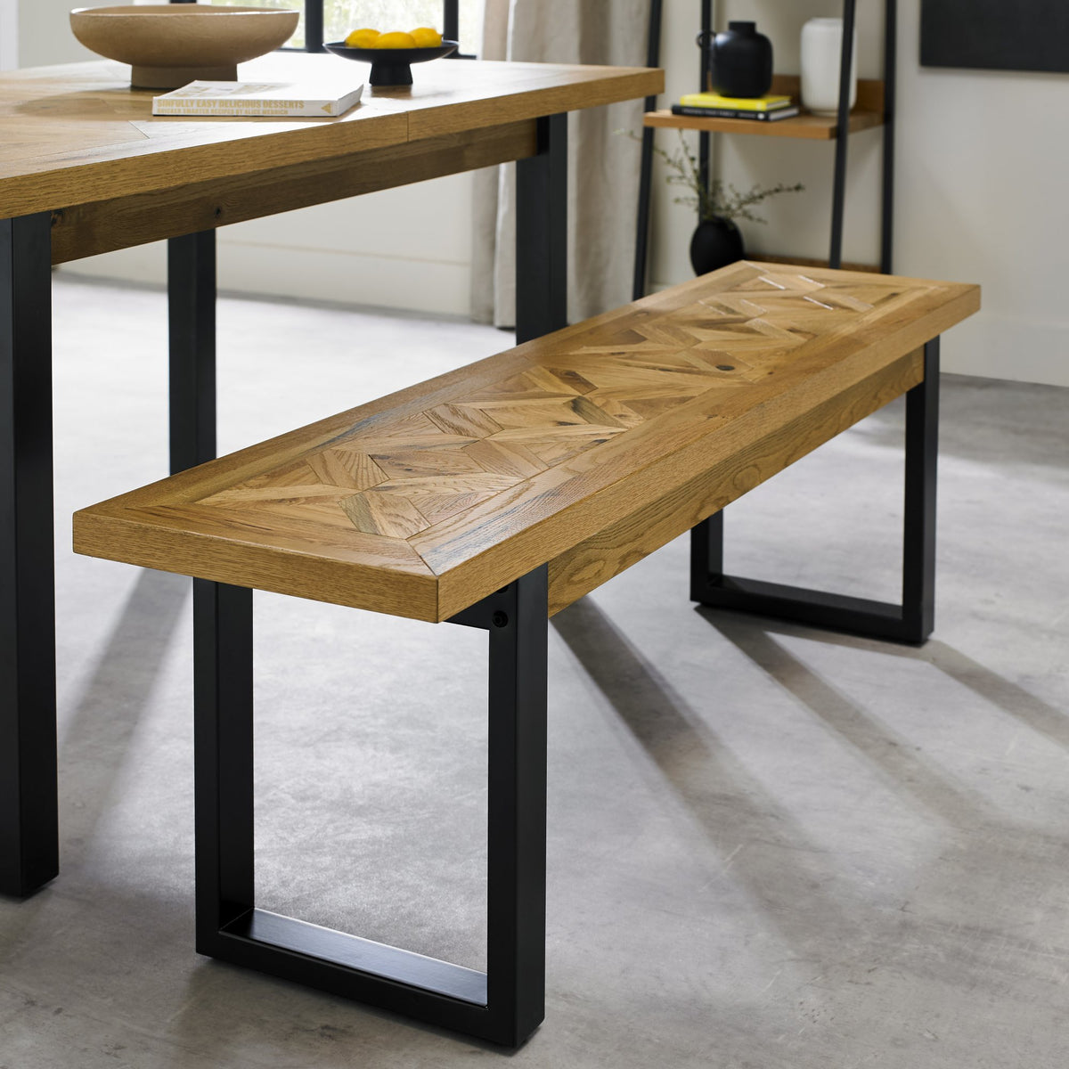 Indus Dining Collection - Rustic Oak