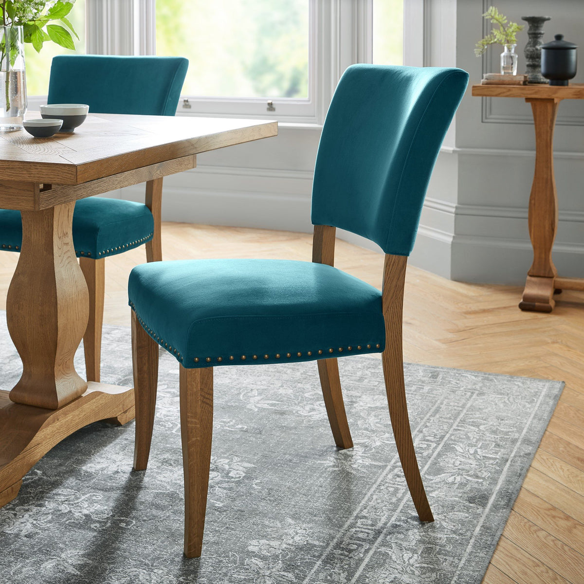 Indus Dining Collection - Rustic Oak