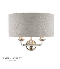 Laura Ashley - Sorrento Lighting Collection - Nickel and Silver