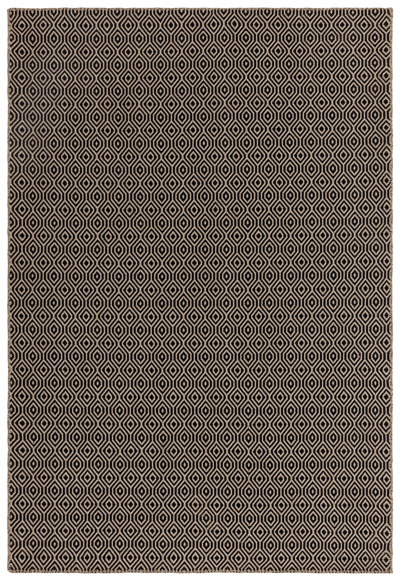 Global Rug Collection - Black Mosaic
