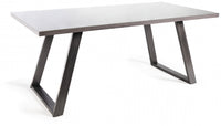 Hirst Dining Table Collection - Grey Painted/Black