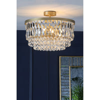 Laura Ashley - Rhosill Lighting Collection - Matt Antique Brass