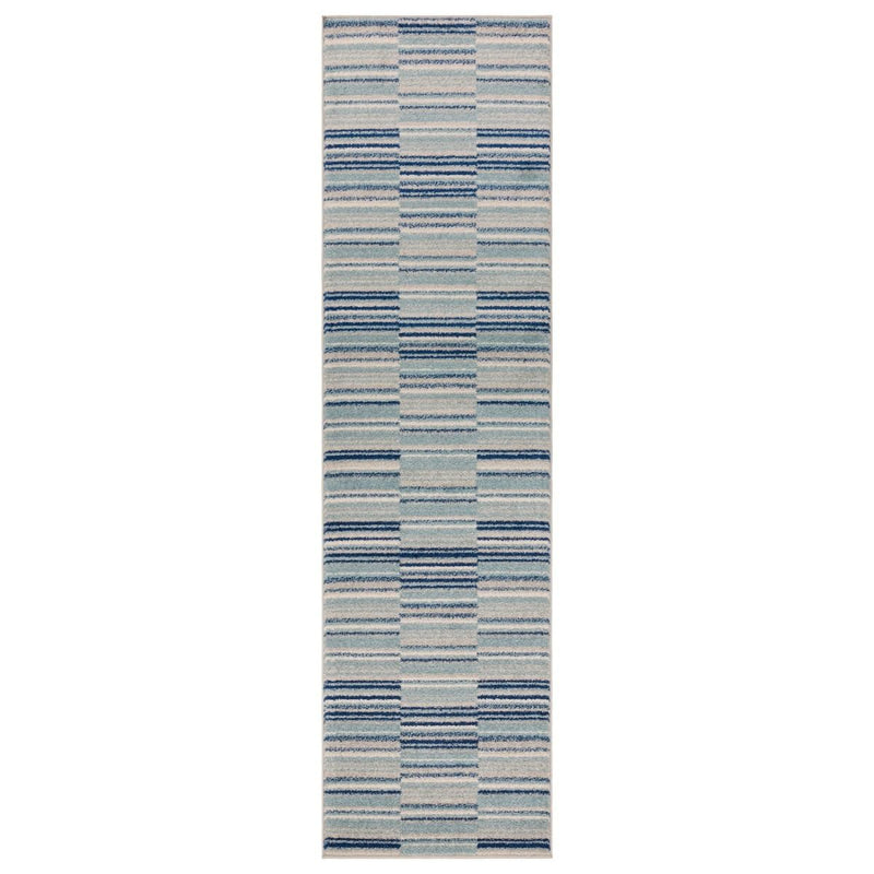 Muse Rug - Blue Stripe MU05