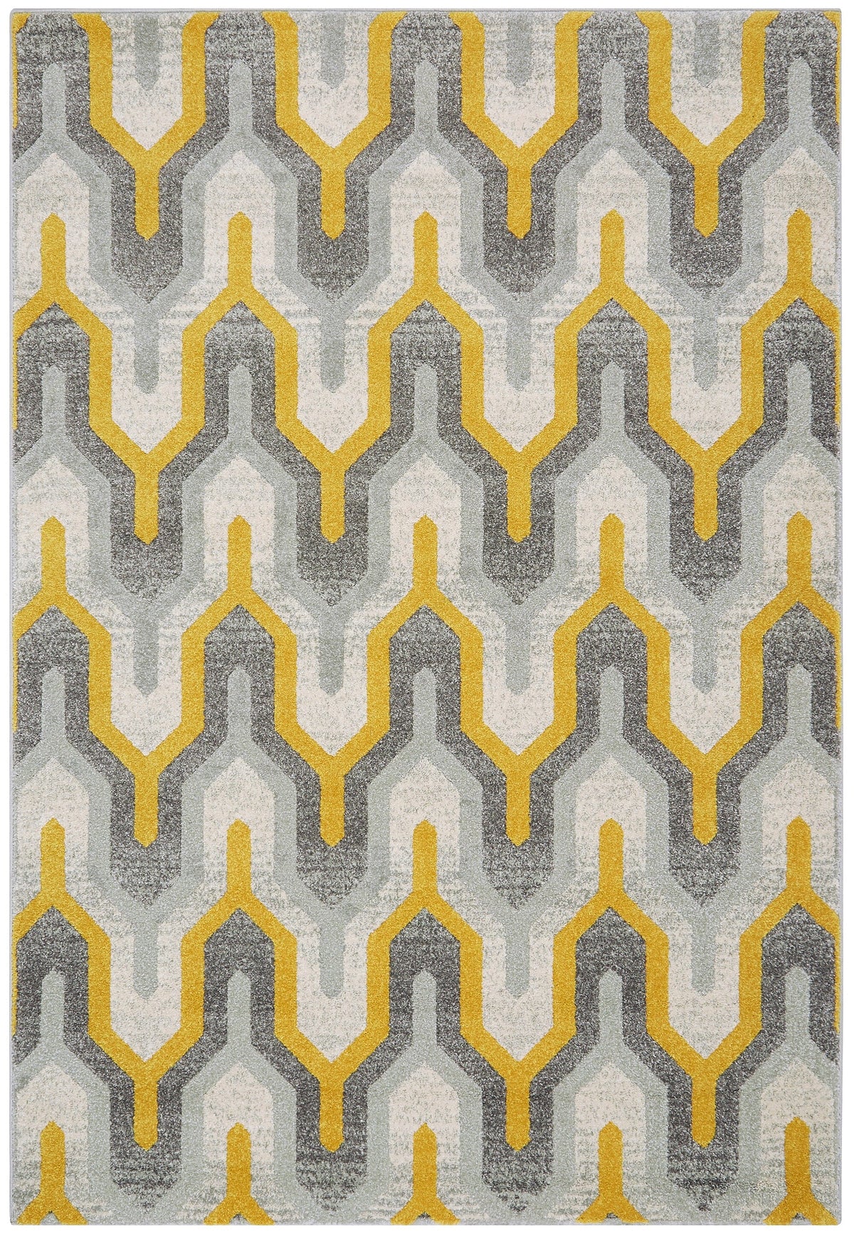 Nova Rug - Geo Yellow NV14