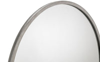 OCTAVE ROUND PEWTER WALL MIRROR
