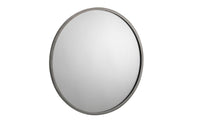 OCTAVE ROUND PEWTER WALL MIRROR