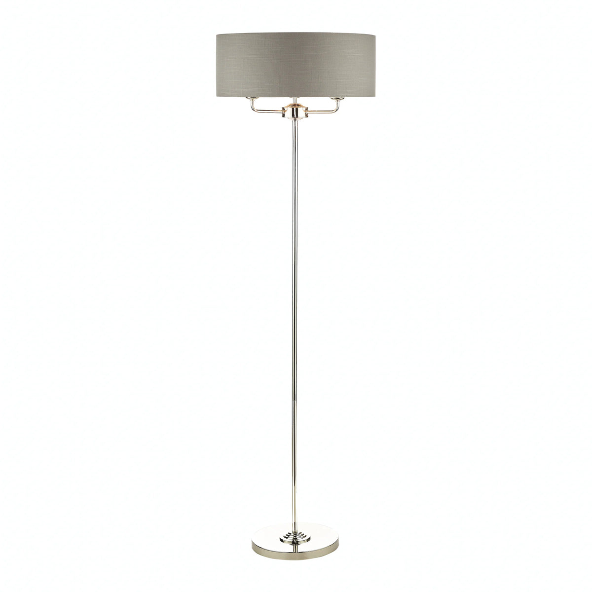 Laura Ashley - Sorrento Lighting Collection - Nickel and Charcoal
